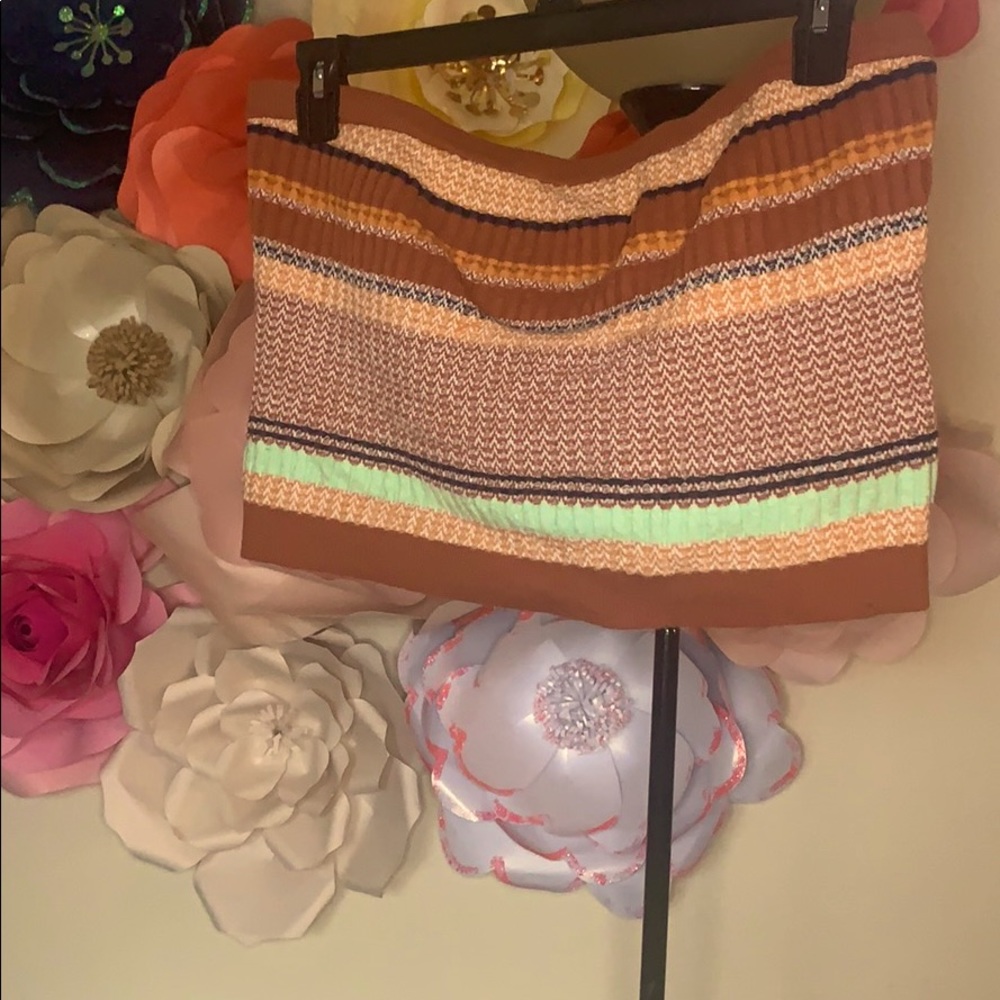 Brown Tube Top